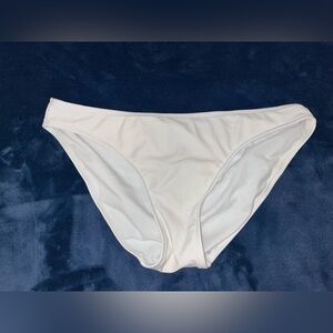 No Boundaries White Bikini Bottom